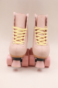 Patin à roulettes d'intérieur en cuir haut de gamme patins à roulettes avancés pour <span class=keywords><strong>femme</strong></span> patins à roulettes d'extérieur pour équipement de sport pour enfants - Product Image 4