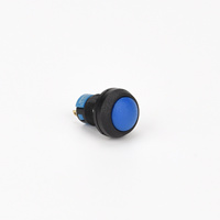 Mini 12mm 36V 2A étanche interrupteur à bouton instantané 2 broches Structure électronique en plastique IP65/IP67 niveau 1NO combinaison de commutateur