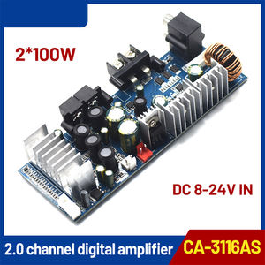 لوحة صوت من 8 إلى 24 فولت 2 * W وحدة ثنائية القناة TPA3116 - Product Image 4