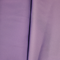 Tissus d'imitation acétate torsadés doux de luxe 100% polyester de haute qualité pour les abayas de robe
