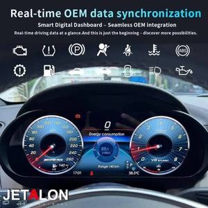 Panel de Instrumentos LCD de 12.3 Pulgadas para Mercedes Benz Clase ML GL GLE GLS R, Carplay Inalámbrico, Android Auto, Velocímetro - Product Image 5