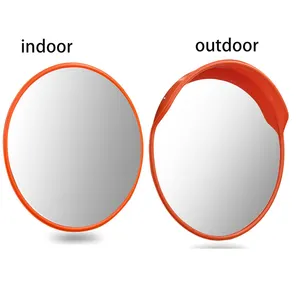 Roadway ABS Material Traffic Mirror Unbreakable Convex Round Mirror