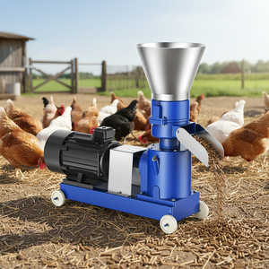 Macchina per Pellet di Mangime Animale ad Alta Capacità, Granulatore per Bovini, Ovini, Polli, Mulino per Pellet di Grano, Erba e Paglia - Product Image 1