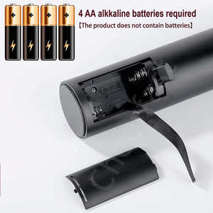 Hot Selling Black <b>Electric</b> <b>Wine</b> <b>Opener</b> Set Customizable Logo Durable Metal Plastic Foil Cutter Tool Home Party Use Rechargeable - Product Image 2