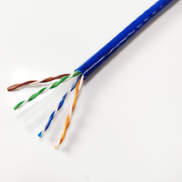 CAT5E UTP 24AWG Cable de comunicación Transferencia de datos confiable y red CAT5E UTP 24AWG Cable de red industrial