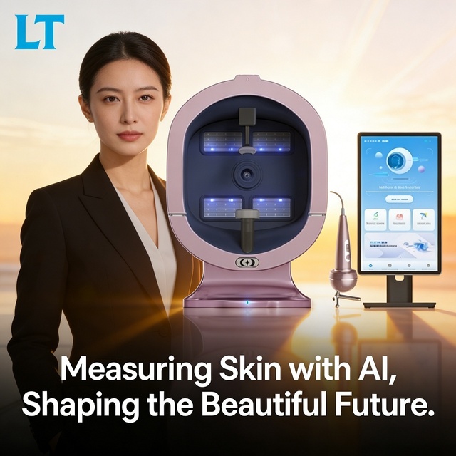 Professional AI Facial Skin Scalp Analyzer X5PRO-Multispectral Imaging 3D Topography Technology US for Beauty Salon Home Use