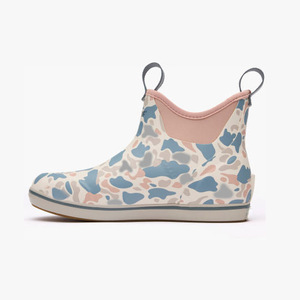 Tùy chỉnh dành cho người lớn cao su mưa khởi động không thấm nước cho mùa hè mùa đông nóng bán biển thuyền mắt cá chân boong giày cho phụ nữ - Product Image 2