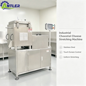 Máquina para Estirar Queso <span class=keywords><strong>Mozzarella</strong></span> de 10-50 KG con Calentamiento Eléctrico e Inyección de Vapor - Product Image 1
