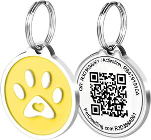 Vente directe usine : Collier à <span class=keywords><strong>code</strong></span> QR unique, médailles d'identification en silicone tendance pour animaux de compagnie de taille moyenne à grande, personnalisables - Product Image 5