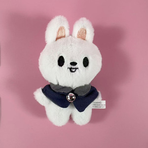Portachiavi in peluche Quokka Kpop Star Idol con abiti da Accademia di Magia, mini bambola di peluche a forma di cartone animato, ciondoli per borsa - Product Image 4