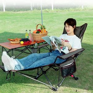 Silla de Playa Plegable y Reclinable, Ligera, para Exteriores, Ideal para Camping - Product Image 4