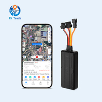Traceur GPS 4G pour Voiture et Moto, Localisateur Satellite Mondial pour Camion, Positionnement en Temps Réel, Alarme SOS, Autonomie de 1 An (24h)
