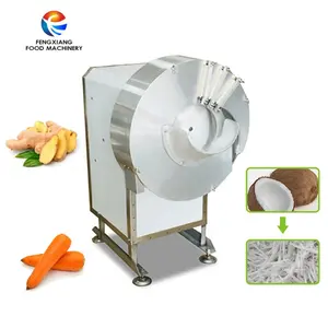 Commercial Vegetable Fruit Coconut Ginger Chips Cutting Slicing Shredding Cutter Machine Price