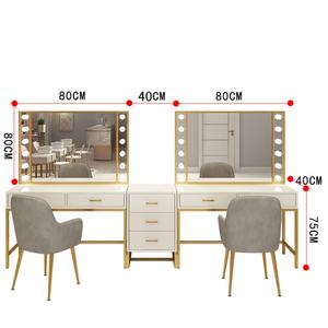 Tocador de Maquillaje de Lujo con Lámpara - Product Image 2