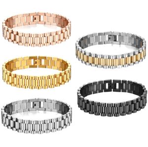 Haute Qualité En Acier Inoxydable Hommes Mode Montre Bracelet Bracelet Rappeur <span class=keywords><strong>Bijoux</strong></span> Hommes Lien Chaîne Bracelet Personnalisé - Product Image 1