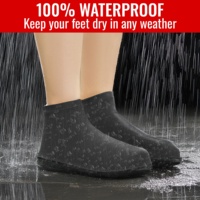 100% couvre-chaussures de pluie en latex naturel-couvre-chaussures imperméables réutilisables pour hommes et femmes | antidérapants et écologiques (OEM/ODM)
