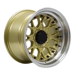 Jantes de voiture Xinlin Chrome Sport 15 pouces 15x8 15x9 4X100/114.3, jantes en alliage magnésium concave à fond profond, larges, pour MX5 - Product Image 4