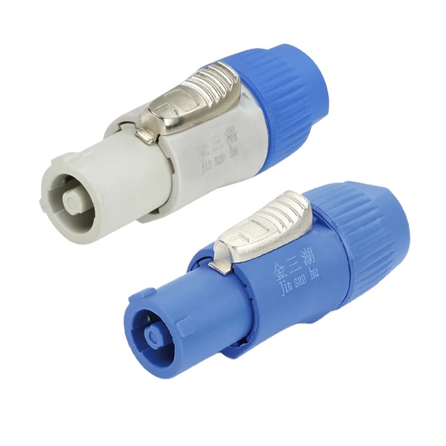 ABCCABLS 3-Pin PowerCON Locking Connector 20A 250V Stage Light LED Screen Power Plug