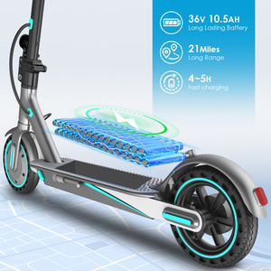 Xe Scooter điện người lớn giá rẻ 2025 mới với động cơ 350W, pin 10AH, tốc độ tối đa 25km/h, thời lượng pin tối đa 30km - Product Image 3