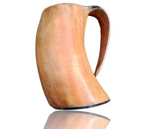 Premium Quality Natural Horn <b>Mug</b> with Handmade Polished <b>Mug</b> for Gift and Collectors Use for Worldwide Export from India - Product Image 2