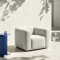 Canapé gonflable souple en PVC écologique respirant pour l'intérieur, idéal pour le divertissement et la décoration d'appartement