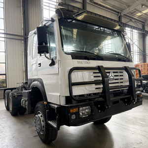 Tracteur diesel HOWO 6x4 Euro 5 d'occasion, vente directe d'usine en Chine, camions de traction à bas prix - Product Image 5