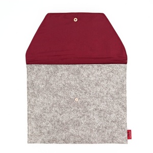 Sac de rangement pour maquillage en <span class=keywords><strong>feutre</strong></span>, personnalisé, <span class=keywords><strong>pochette</strong></span> à rabat pour IPad, en <span class=keywords><strong>feutre</strong></span>, pour dossiers A4, documents, imprimé, pièces - Product Image 3
