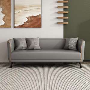 Sofá Individual, Doble o Triple Económico para <span class=keywords><strong>Apartamentos</strong></span> Pequeños, Nueva Tecnología <span class=keywords><strong>en</strong></span> Cuero para Sala de Estar Sencilla - Product Image 6