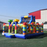 Structure gonflable de jeu Legoing, château gonflable avec toboggan, château gonflable pour enfants