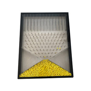 Tablero de <span class=keywords><strong>Galton</strong></span> Transparente de Gran Tamaño, Modelo Experimental para Demostración de Fenómeno Aleatorio Estadístico - Product Image 2