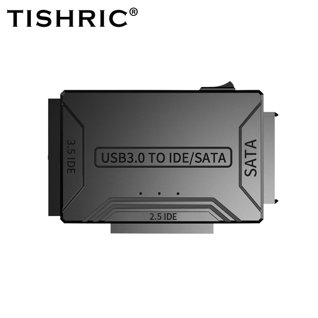 TISHRIC Hot Sale 3 in 1 IDE for to USB Adapter Cable Supports 3.5/2.5 Inch HDD for Laptop/Desktop Made in China
