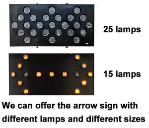 Panneau de signalisation directionnel routier monté sur camion, conforme aux normes australiennes, avec flèches lumineuses LED pliables et clignotantes - Product Image 3