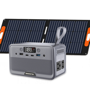 100 wát im lặng di động năng lượng mặt trời Máy phát điện trạm với sửa đổi Sine Wave AC cho máy tính xách tay Drone cắm trại thiết bị khẩn cấp sạc - Product Image 1