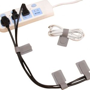 Corner Household Wire Self-<b>adhesive</b> Velcro Cable Organization Data Cable Tie Desktop Fixing Tape <b>Hook</b> Ring - Product Image 3