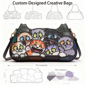 Customizable <strong>Animal</strong> Shaped Ita <strong>Bag</strong> Unique <strong>Design</strong> Support Small Batch Orders Personalized Irregular Women Handbag - Product Image 2