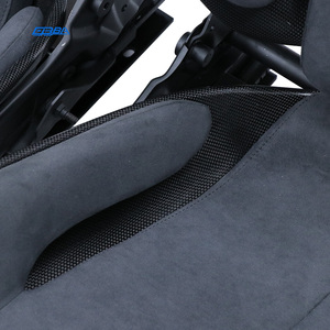 Siège de course automobile en cuir modifié premium ALCANTRA, dossier inclinable et réglable, pour Ferrari 296, personnalisé - Product Image 5