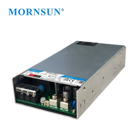 Alimentation AC-DC encastrée MORNSUN Original Série LMF500-20Bxx LMF500-23BxxUH 500W avec PFC actif, unité de commutation 12V 24V 48V