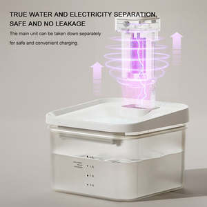 Bebedero Inalámbrico para Mascotas de 2L con <span class=keywords><strong>Sistema</strong></span> de Circulación Automática, Libre de BPA, para Perros y Gatos - Product Image 3