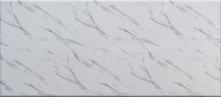 Panneau mural en PVC ignifuge moderne, feuille de marbre UV, finition haute brillance, imperméable, accepte les tailles et les couleurs personnalisées pour une utilisation en appartement
