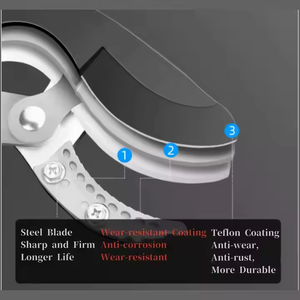 SK5 High Carbon Steel <strong>Telescopic</strong> <strong>Tree</strong> Trimmer - Industrial Grade Bypass <strong>Lopper</strong> with PTFE Coated - Product Image 3