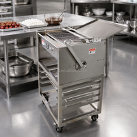 Machine à enrober le chocolat, machine commerciale pour enrober les biscuits, les beignets, les noix et les bonbons au chocolat, à vendre