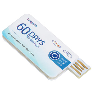 Enregistreur de données de température jetable à usage unique TEMPU05 USB avec temporisation de démarrage et intervalle d'enregistrement - Product Image 5