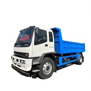 Camión de carga ISUZU de Japón de buena calidad 10-15 toneladas con motor diésel 4x2 camiones volquete a la venta