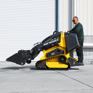 Мини-погрузчик Infront YF380 YF470 с дизельным двигателем и навесным оборудованием для копки (Dingo) - Product Image 2