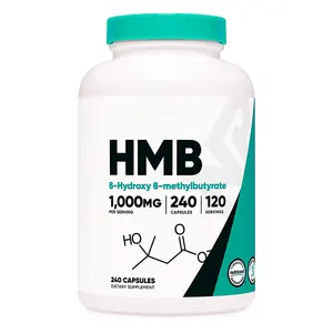 OEM肌肉质量恢复生长HMB Ca (β-羟基 β-甲基丁酸) HMB胶囊