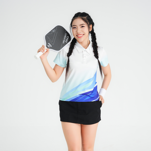 Polo de sport unisexe à séchage rapide et respirant pour hommes et femmes, vêtements de sport pour le tennis et le golf, fabricant OEM - Product Image 2