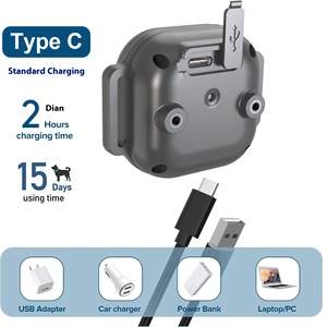 नए प्रकार के कुत्ते कॉलर-वाटरप्रूफ और एंटी-बार्किंग कॉलर-पालतू जानवरों के लिए-कंपन और शॉक डॉग प्रशिक्षण कॉलर - Product Image 3