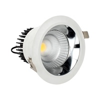 35W 40w par 30 cri 95 architecturale logement moulage sous pression zhongshan hs code pakistan a mené des taches de plafond noir incurvé downlight