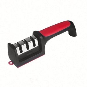 Home Kitchen 3/4-Segment Eco-Friendly Durable Modern Simplicity Multi-Functional Hand-Held <b>Knife</b> <b>Sharpener</b> Coarse Grit - Product Image 5