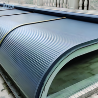Panneau Pare-Soleil à Commande à Distance à Fonctionnement Silencieux, en Alliage d'Aluminium, Volet Roulant pour Véranda